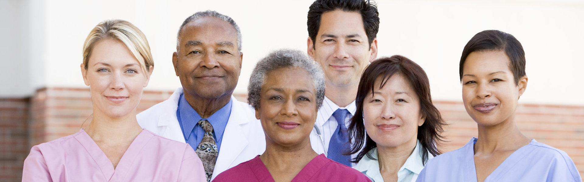 group of people smiling